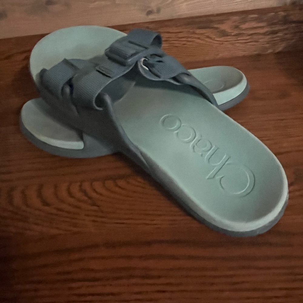 Chaco Women's Blue Slide Sandals